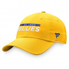 Бейсболка St. Louis Blues Fanatics Authentic Pro Rink - Gold