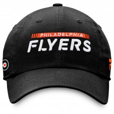 Philadelphia Flyers Authentic Pro Rink Adjustable Hat - Black