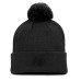 Женская шапка с помпоном Chicago Blackhawks Fanatics Black Authentic Pro Road Cuffed