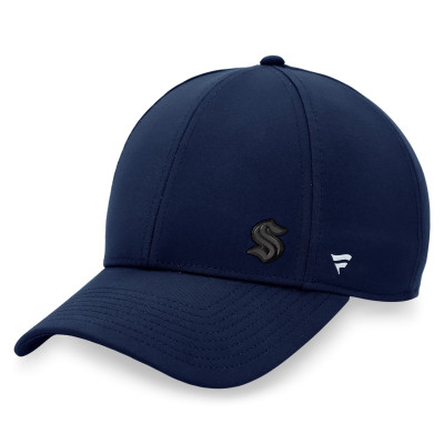Женская Бейсболка Seattle Kraken Fanatics Deep Sea Blue Authentic Pro Road Structured