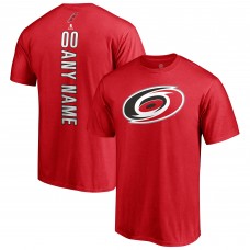 Carolina Hurricanes Personalized Playmaker Name & Number T-Shirt - Red