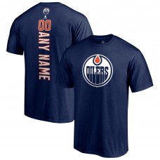 Именная футболка Edmonton Oilers  Playmaker - Navy