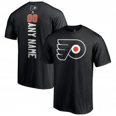 Именная футболка Philadelphia Flyers  Playmaker - Black
