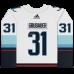 Autographed Seattle Kraken Philipp Grubauer Fanatics Authentic White adidas Authentic Jersey with Inaugural Season Jersey Patch