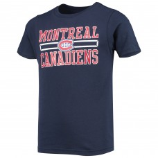 Футболка Youth Navy Montreal Canadiens Iconic Team Logo