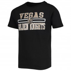 Youth Black Vegas Golden Knights Iconic Team Logo T-Shirt