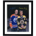 Фото с автографом Edmonton Oilers & New York Rangers Mark Messier & Bobby Orr Fanatics Authentic 16 x 20