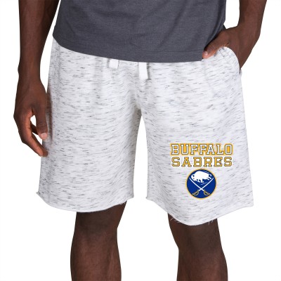 Шорты Buffalo Sabres Concepts Sport Alley Fleece - White/Charcoal