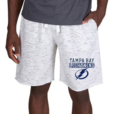 Шорты Tampa Bay Lightning Concepts Sport Alley Fleece - White/Charcoal