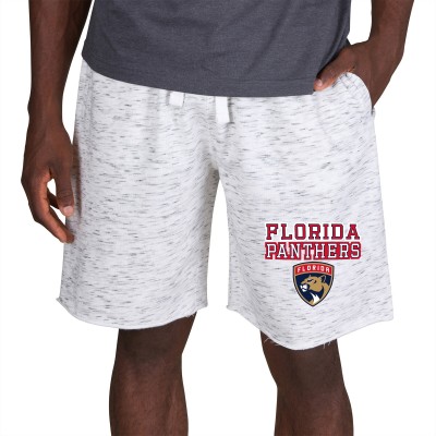 Шорты Florida Panthers Concepts Sport Alley Fleece - White/Charcoal
