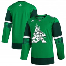 Игровая форма Arizona Coyotes adidas 2023 St. Patricks Day Primegreen - Kelly Green