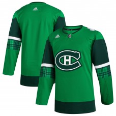 Игровая форма Montreal Canadiens adidas 2023 St. Patricks Day Primegreen - Kelly Green