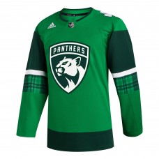 Florida Panthers adidas 2023 St. Patricks Day Primegreen Authentic Jersey - Kelly Green