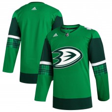 Игровая форма Anaheim Ducks adidas 2023 St. Patricks Day Primegreen - Kelly Green