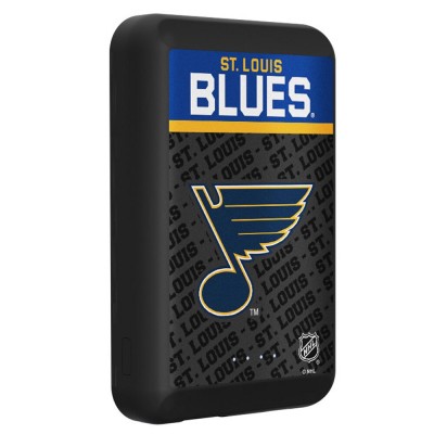 Беспроводной power bank 5000мА/ч St. Louis Blues Endzone - оригинальные мобильные аксессуары НХЛ