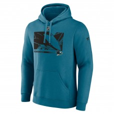 Толстовка San Jose Sharks Authentic Pro Core Collection Secondary - Teal