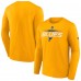 Футболка St. Louis Blues Fanatics Authentic Pro Core Collection Prime Wordmark Long Sleeve - Gold