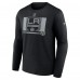 Футболка с длинным рукавом Los Angeles Kings Authentic Pro Core Collection Secondary - Black