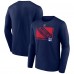 Футболка с длинным рукавом New York Rangers Fanatics Authentic Pro Core Collection Secondary - Navy