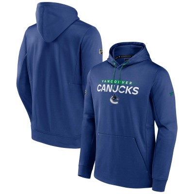 Толстовка Vancouver Canucks Authentic Pro Rink - Blue