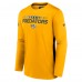 Футболка с длинным рукавом Nashville Predators Fanatics Authentic Pro Rink Performance - Gold