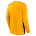 Футболка с длинным рукавом Nashville Predators Fanatics Authentic Pro Rink Performance - Gold