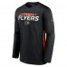Футболка с длинным рукавом Philadelphia Flyers Authentic Pro Rink Performance - Black