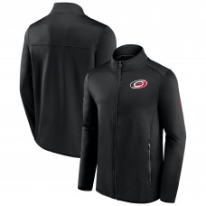 Carolina Hurricanes Authentic Pro Rink Fleece Full-Zip Jacket - Black
