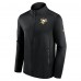Кофта на молнии Pittsburgh Penguins Fanatics Black Authentic Pro Rink Fleece