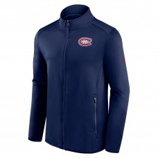 Montreal Canadiens Authentic Pro Rink Fleece Full-Zip Jacket - Navy