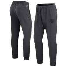 Los Angeles Kings Authentic Pro Road Jogger Sweatpants - Heather Charcoal