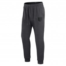 Los Angeles Kings Authentic Pro Road Jogger Sweatpants - Heather Charcoal