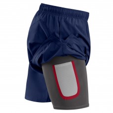 Colorado Avalanche Authentic Pro Rink Shorts - Navy
