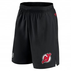 New Jersey Devils Authentic Pro Rink Shorts - Black