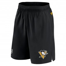 Pittsburgh Penguins Authentic Pro Rink Shorts - Black