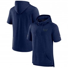 Футболка с капюшоном Washington Capitals Authentic Pro Road Performance - Heather Navy