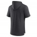 Футболка с капюшоном Pittsburgh Penguins Authentic Pro Road Performance - Heather Charcoal