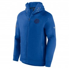 Толстовка на молнии New York Islanders Authentic Pro Road Tech - Heather Royal