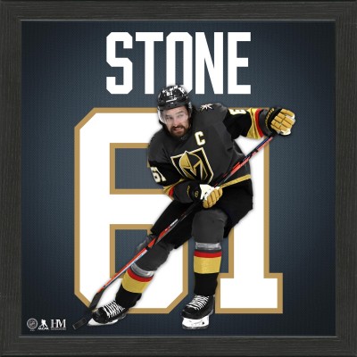 Highland Mint Mark Stone Vegas Golden Knights 13 x 13 Player Impact Frame