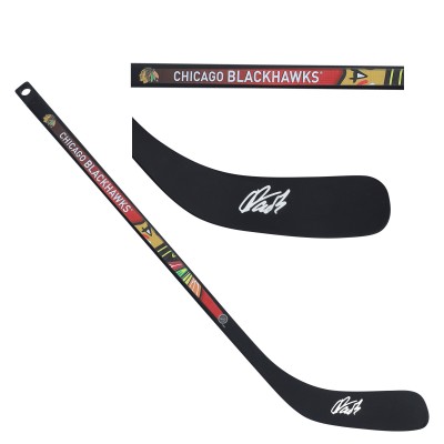 Autographed Chicago Blackhawks Colton Dach Fanatics Authentic Mini Composite Hockey Stick