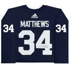 Джерси с автографом Auston Matthews Toronto Maple Leafs Fanatics Authentic 2022 Heritage Classic adidas Authentic - Navy Джерси с автографом Auston Matthews Toronto Maple Leafs Fanatics Authentic 2022 Heritage Classic adidas Authentic - Navy