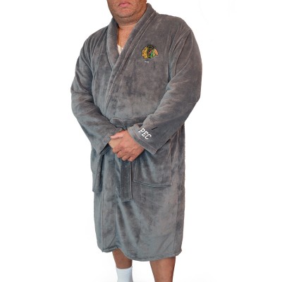 Chicago Blackhawks ISlide Gray Personalized Boss Robe
