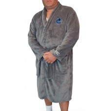Vancouver Canucks ISlide Gray Personalized Boss Robe