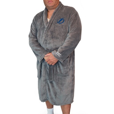 Tampa Bay Lightning ISlide Personalized Boss Robe - Gray