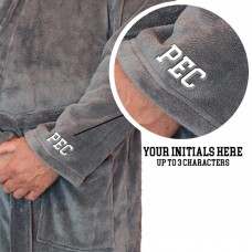 Именной халат Detroit Red Wings ISlide Personalized Boss - Gray