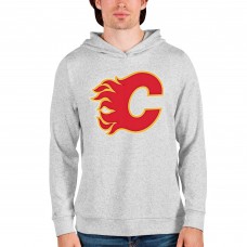 Толстовка Calgary Flames Antigua Absolute - Heathered Gray