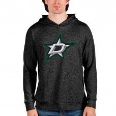 Толстовка с капюшоном Dallas Stars Antigua Absolute - Heathered Black