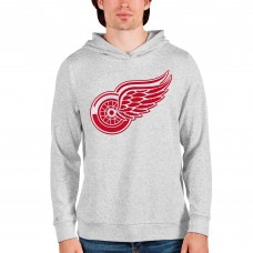 Толстовка Detroit Red Wings Antigua Absolute - Heathered Gray