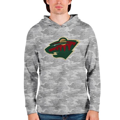 Толстовка с капюшоном Minnesota Wild Antigua Absolute - Camo - оригинальные толстовки Миннесота Уайлд