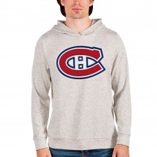 Толстовка с капюшоном Montreal Canadiens Antigua Absolute - Oatmeal